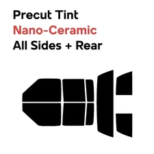 Precut Window Film Car Nano Ceramic DIY Tint for Chevrolet S-10 2001-2005 4 Door