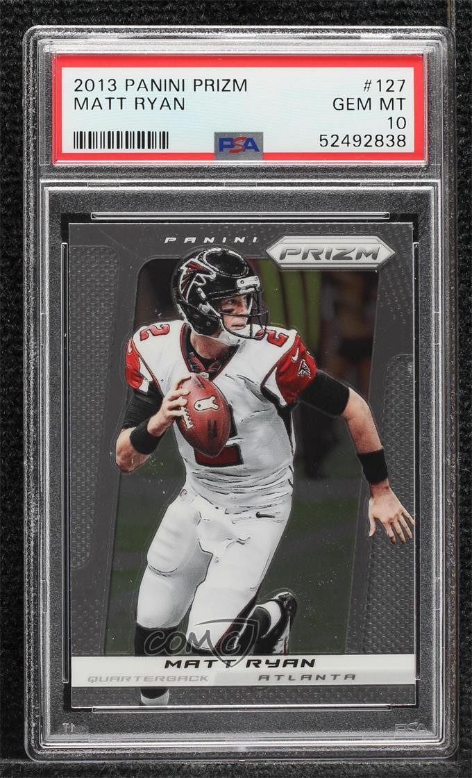 2013 Panini Prizm Matt Ryan #127 PSA 10 GEM MT 0e2x