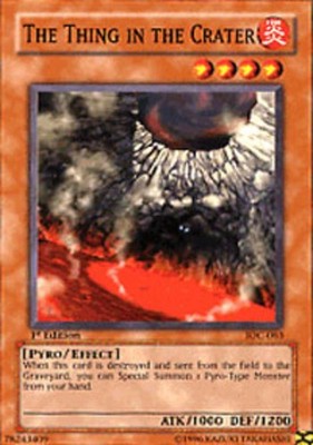 The Thing in the Crater - IOC-063 - Common - Unlimited Edition - Lightly Played