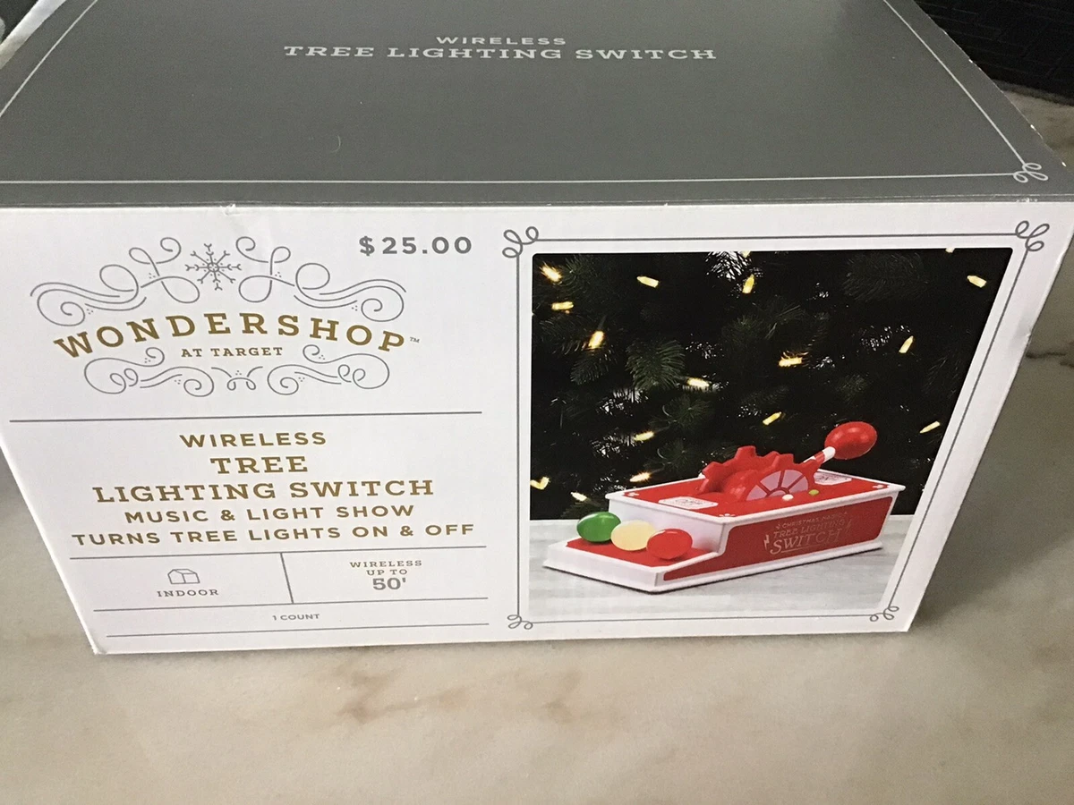 Wondershop Wireless Christmas Tree Lighting Switch for sale online