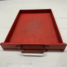 Vintage 1950’s Snap-On Tool Box KR-56 Small Red 7 1/4” Wide ID Drawer Lot #1
