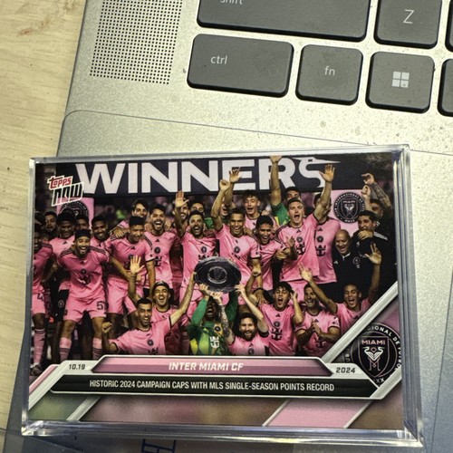 Inter Miami CF 2024 MLS Topps AHORA # 144 récord de puntos de temporada única - Imagen 3 de 7
