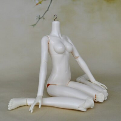 1/3 Scale Ball Jointed Doll 60cm Kit Pale White Skin Hand Made