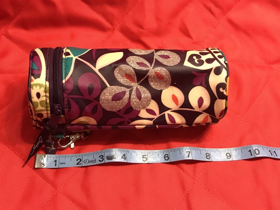 Vera Bradley Ameixa Louca Mamadeira/Garrafa de Água Caddy - Imagem 4 de 4