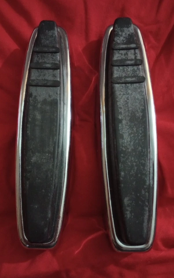 VIN. RARO NOS 1980 SUBARU (TODOS) PARACHOQUES GEMA PROTECTORES CASI NUEVO DELANTERO-TRASERO #RB-C43 (EX MOCOSO) Foto 3 de 4