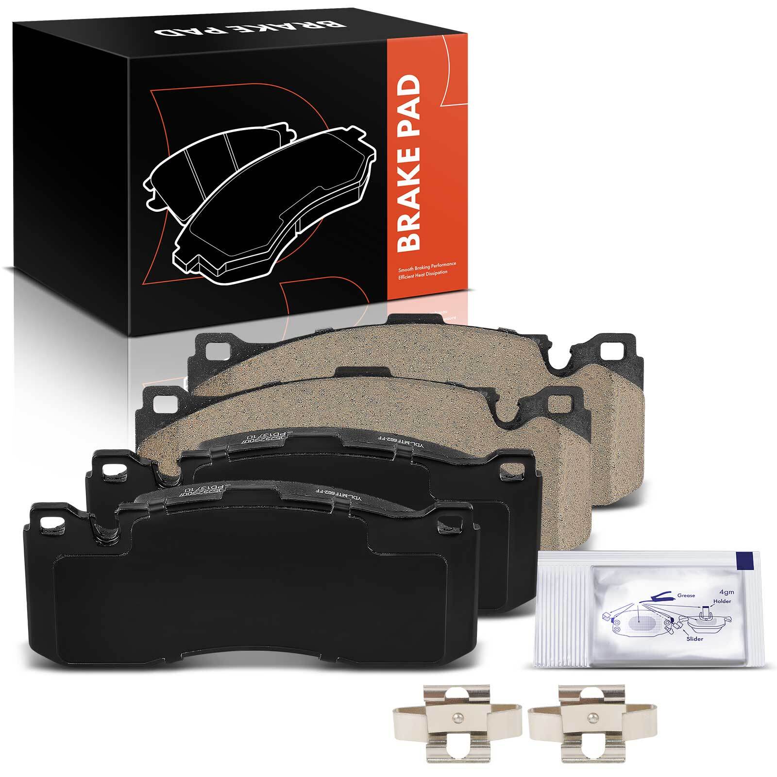 Front Left & Right Ceramic Brake Pads for BMW 135i 0813 135is 328i