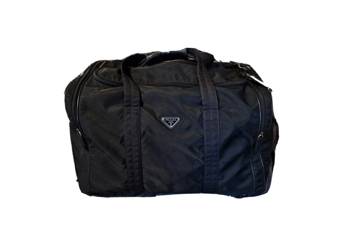 Prada duffle bag nylon cheap
