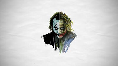 DC joker heath ledger simple background the dark knight playmat gaming mat