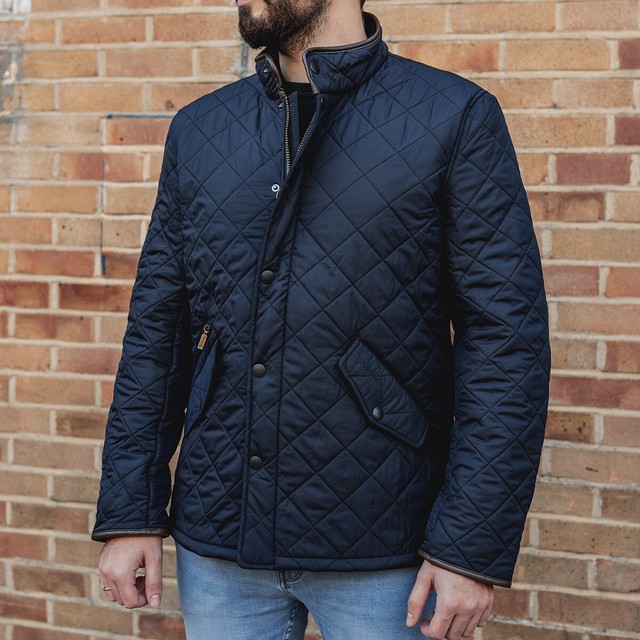 barbour powell quilted jacket