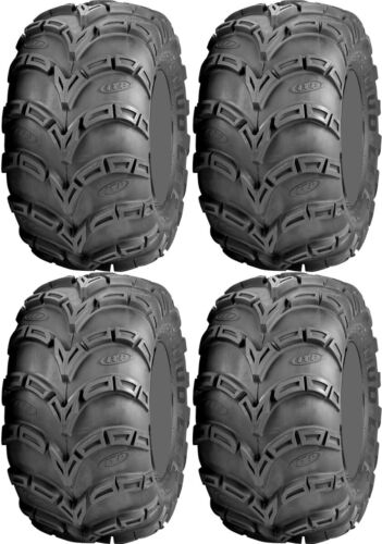 Four 4 ITP Mud Lite AT ATV Tires Set 2 Front 25x8-12 & 2 Rear 25x10-12 MudLite - Photo 1 sur 2