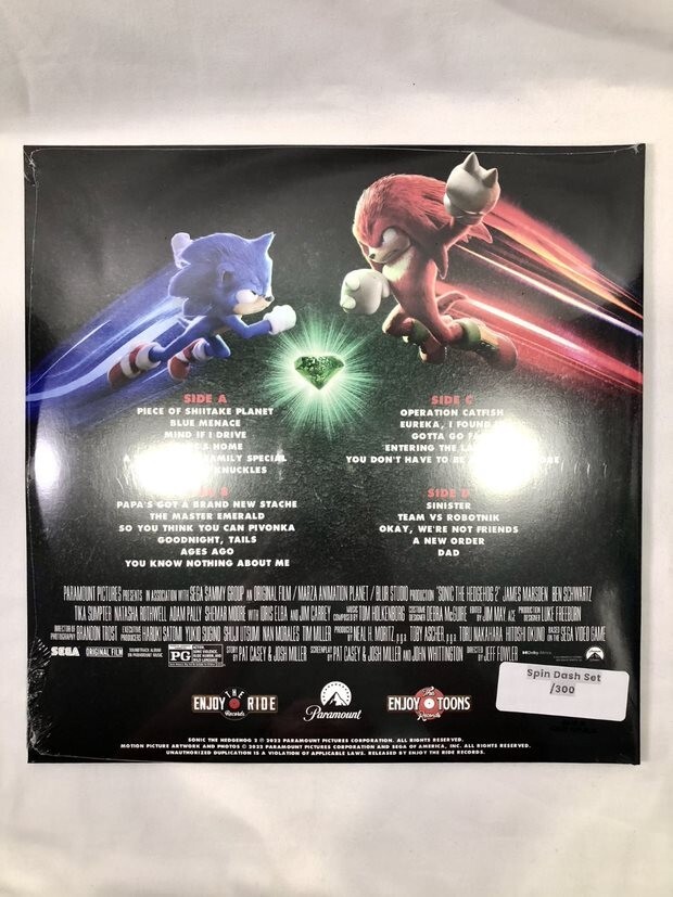 Sonic The Hedgehog 2 Movie Soundtrack Sonic Knuckle Spindash