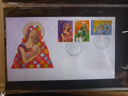 2004 AUSTRALIA CHRISTMAS SET 3 STAMPS FDC FIRST DAY COVER