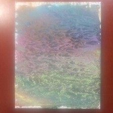 Original Handmade Abstract Acrylic Pour Painting Artwork 8 On Canvas 8" X 10"