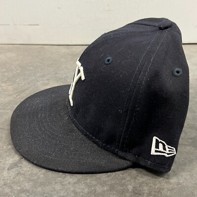 Stussy x New Era NY New York Yankees Baseball Cap Mens 7 3/8 Black