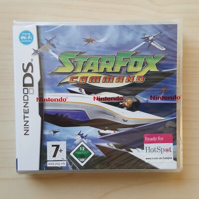 StarFox Command Star Fox Nintendo DS Spiel Neu Sealed Red Stripe