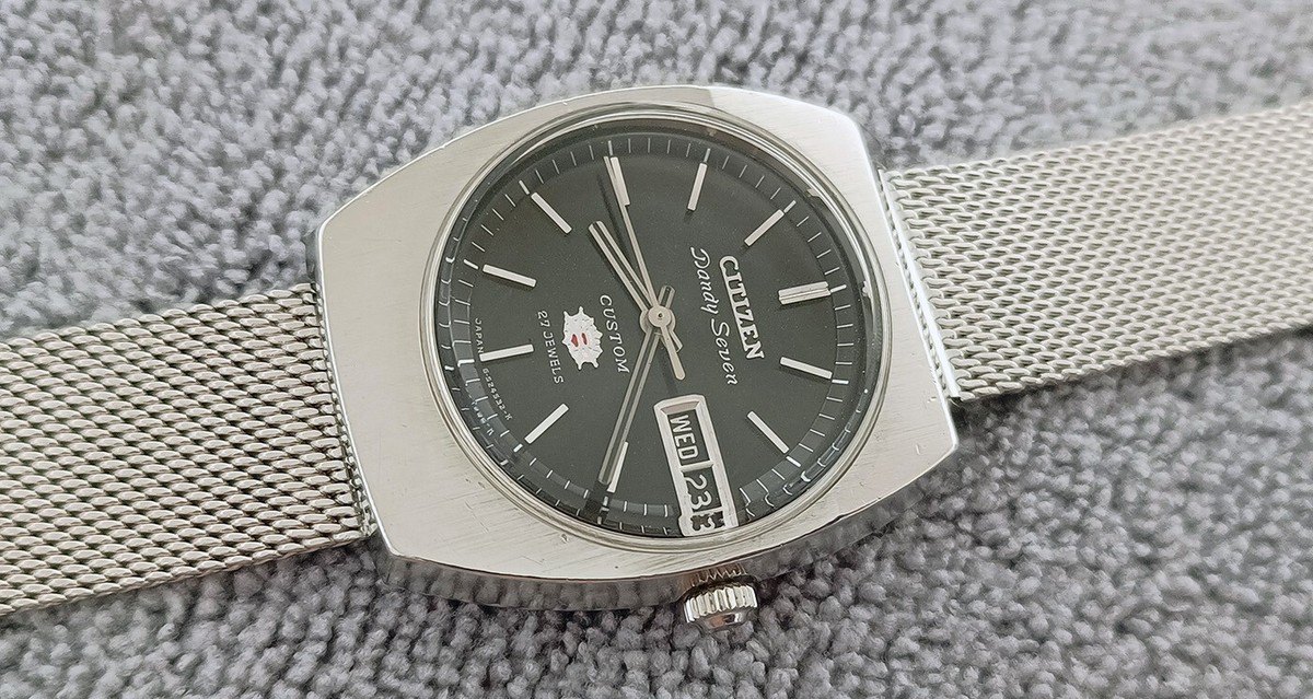 オールド国産腕時計【CITIZEN】シチズンDandy Seven CUSTOM NICE VINTAGE CITIZEN DANDY SEVEN CUSTOM 27 JEWELS DAY/DATE