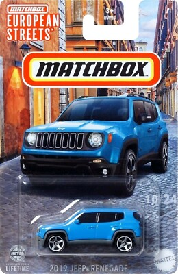 #ad Matchbox European Streets 10 24 2019 Jeep Renegade BBHVV30 $8.99