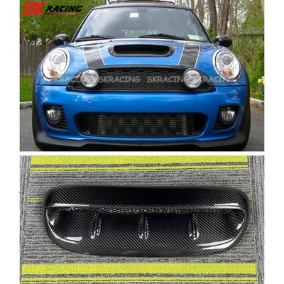 New Fit For BMW Mini Cooper S R53 2006 Carbon Fiber Hood Scoop Bonnet Vent Cover