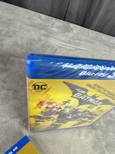 The Lego Batman Movie 3d (Blu-Ray 3D+Blu-Ray+Digital HD) FACTORY SEALED - MINT - Picture 4 of 6