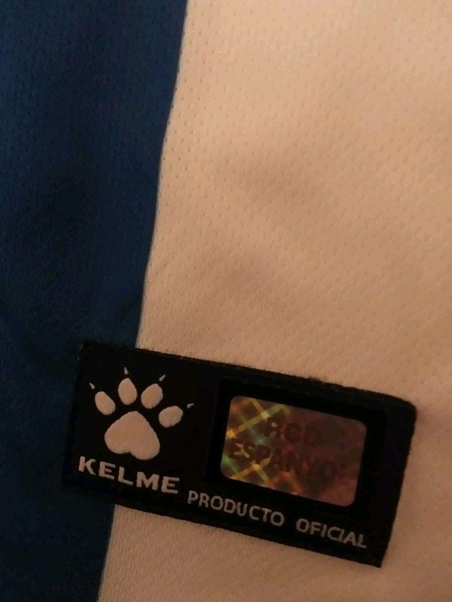 Maillot De Foot RCD Espanyol De Barcelona Kelme - Taille XS - Homme - Neuf Sans étiquette