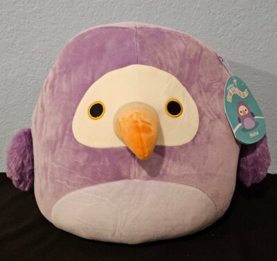 Brand New Squishmallow 11'' Neha Dodo Bird Purple Pre Historic Bird