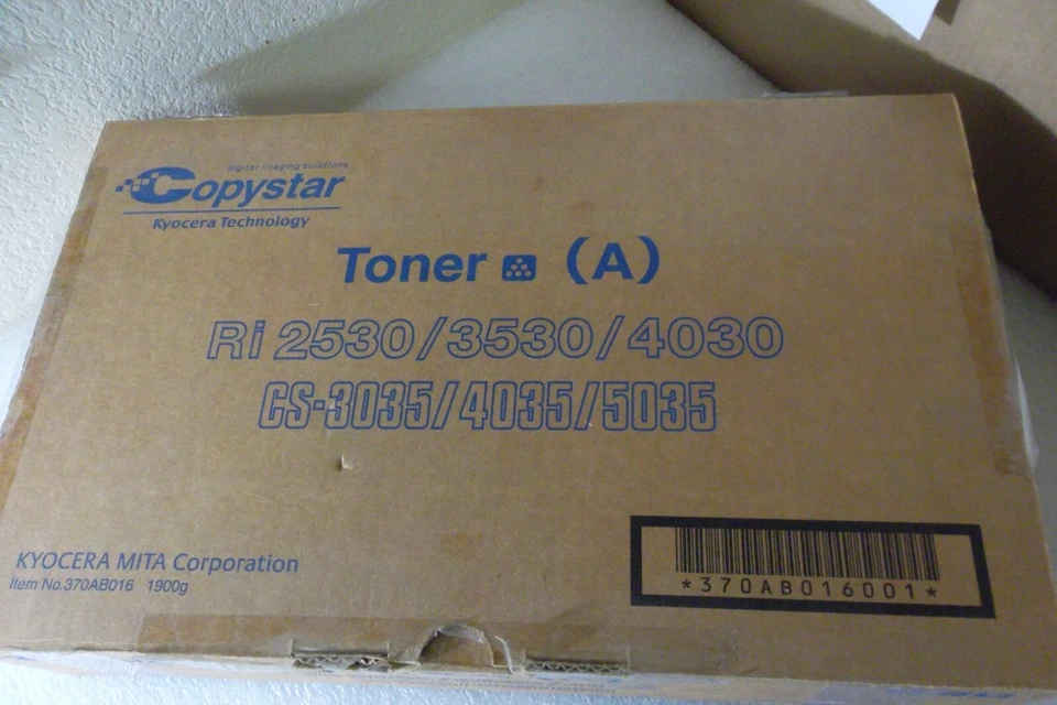 Tóner negro Kyocera CopyStar 370AB016 para Ri 2530 3530 4030 CS-3035 4035 5035 Foto 3 de 4