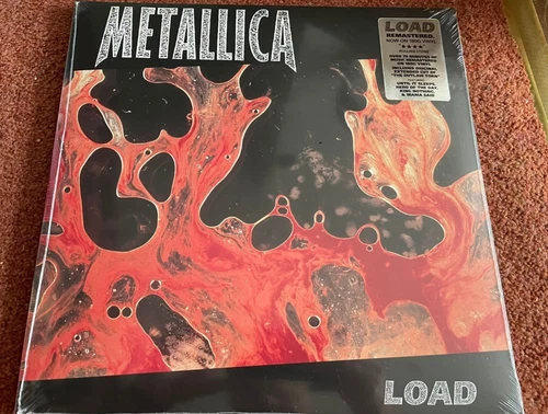 Metallica Load Double Black Vinyl LP Remastered 2025