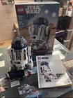 LEGO Star Wars R2-D2 #75379 Pre Built set 99%complete With Box And Figs!
