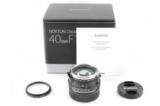 Voigtlander NOKTON Classic 40mm F/1.4 MC VM for Leica M mount w/Box -Mint-