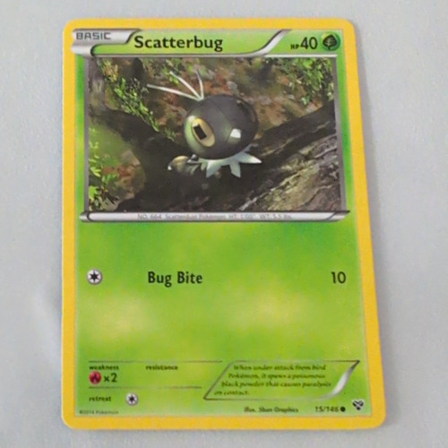 The Pokémon Company Scatterbug XY 15/146 Regular Common 40HP 2014 ENG