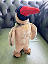 Steiff Penguin Peggy 20Cm Vintage 50S Stuffed Animal Plush Toy 60S H3