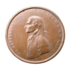 The Official Medals of America s Presidents Thomas Jefferson Bronze Token