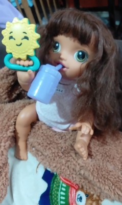 Hasbro Hispanic Baby Alive Go Bye Bye mit Original Rassel! 