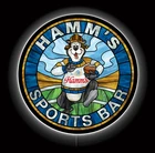 Backlit LED Sign-Hamm's Beer Football 23-in High x 23-in Wide Vintage/Retro Sign