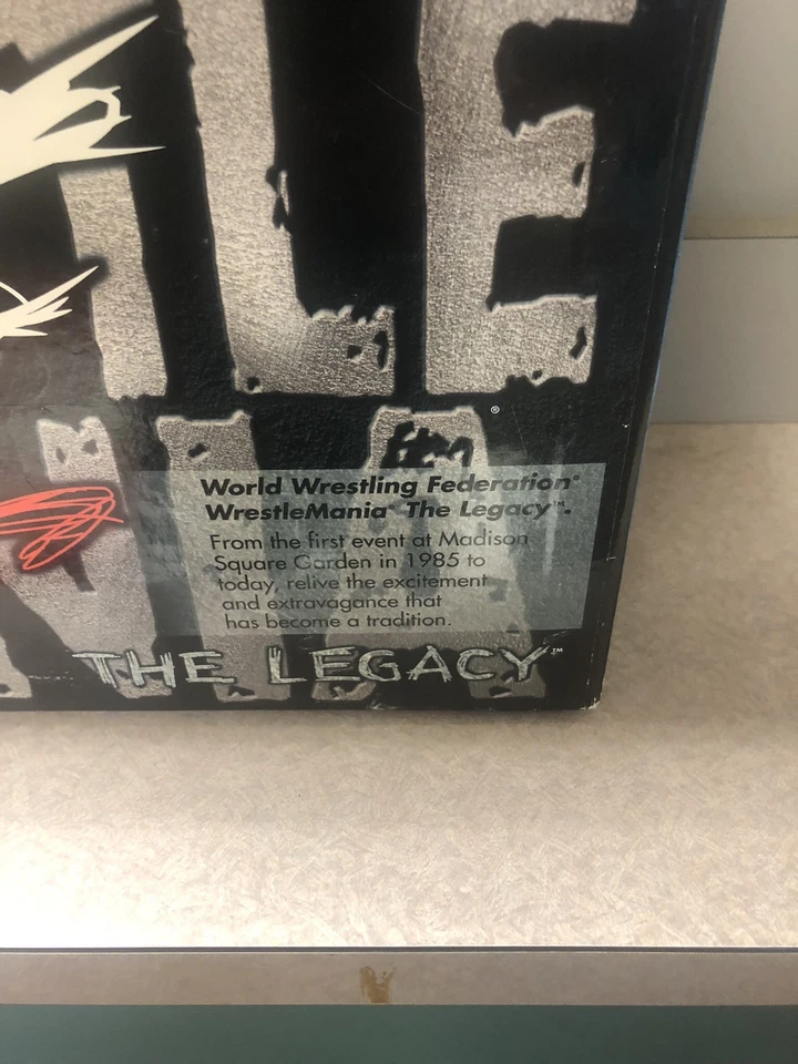 Vintage WWF WrestleMania - The Legacy VHS Box Set 14 Tapes - Image 3 of 4