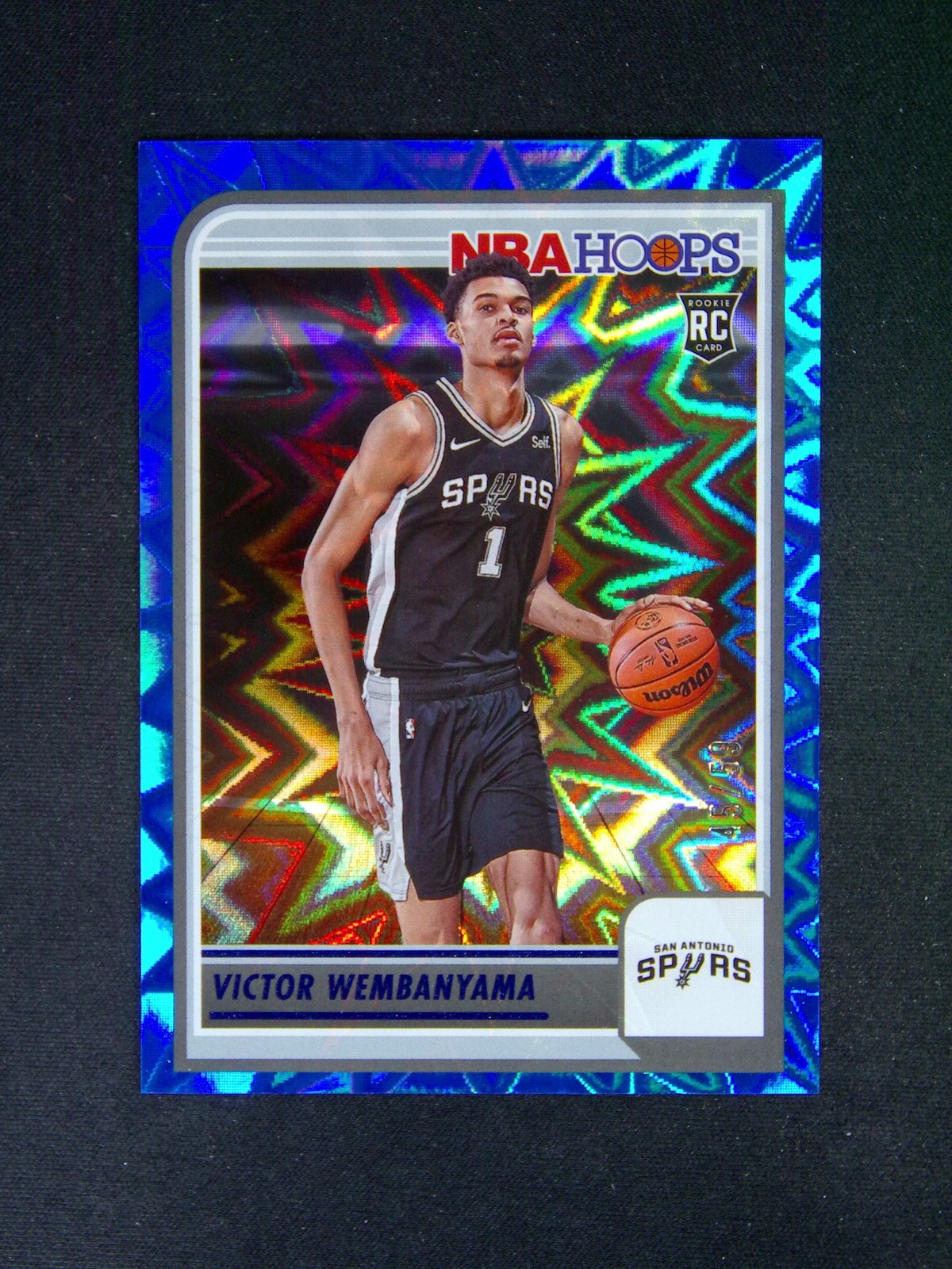 2023-24 Panini Hoops Victor Wembanyama #277 RC Rookie Blue Explosion /59