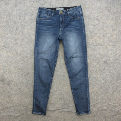 WIT & WISDOM Jeans Women's Size 8 Blue AB-Solution Stretch Skinny Denim