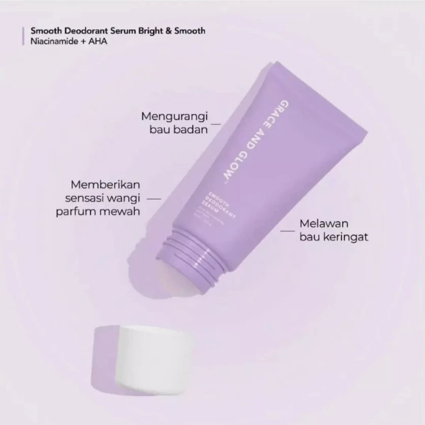 Suero desodorante Grace and Glow brillante y suave enrollable para iluminar 3 piezas Foto 4 de 4