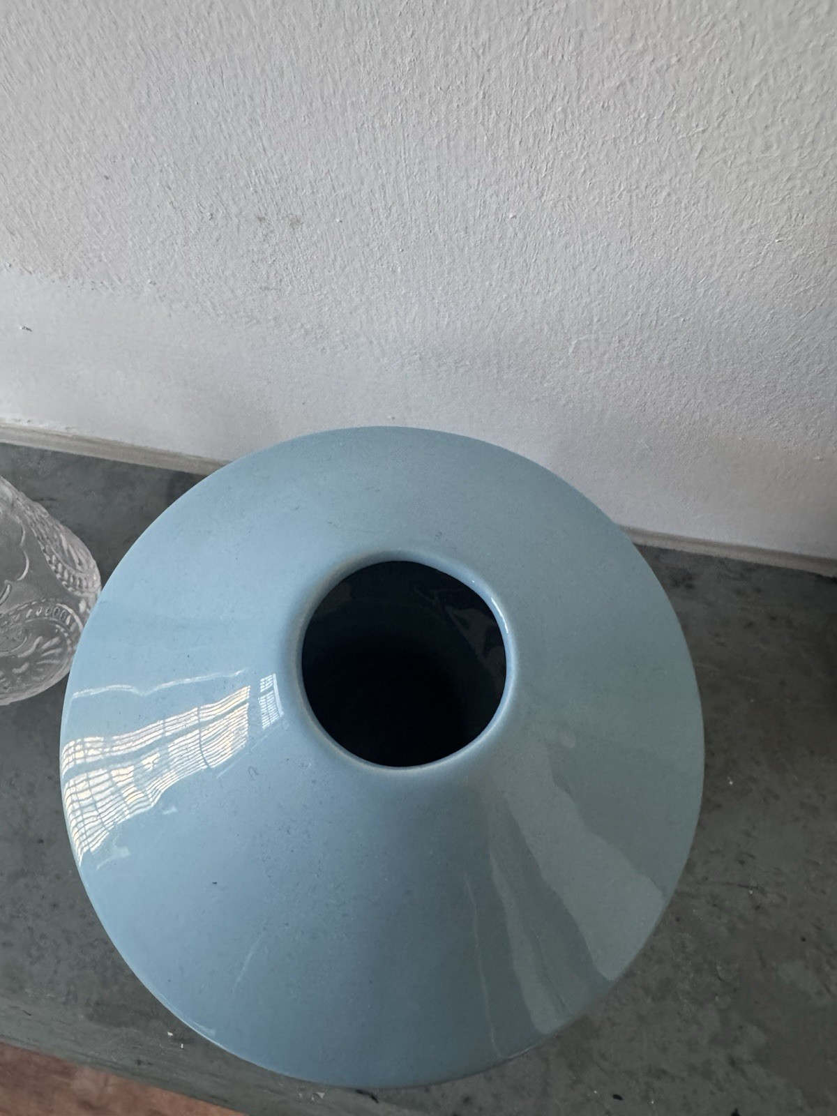 Stussy Blue Ceramic Mushroom Vase Streetwear Rare thumbnail 5
