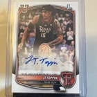 2025-26 Bowman Basketball JT Toppin Auto PA-JT 1st Bowman Texas Tech