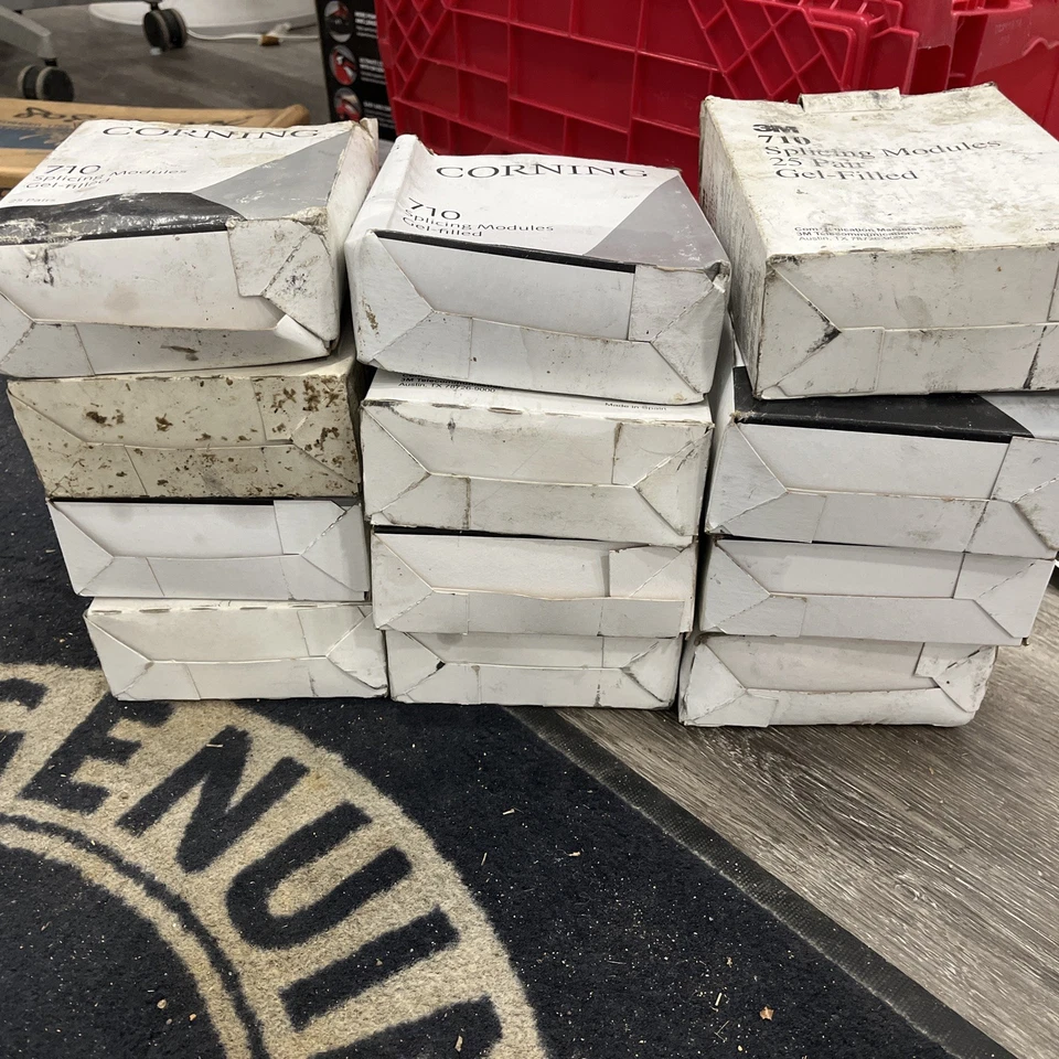 康宁 710 拼接模块凝胶填充,25 对,710-SC1-25,全新 S1 — 第 2/4 张图片