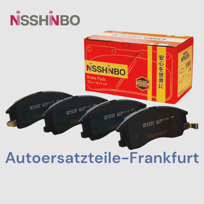NISSHINBO Bremsbeläge VORNE für HYUNDAI TERRACAN (HP) 2,9 - 3,5 TD + CRDi V6 4WD