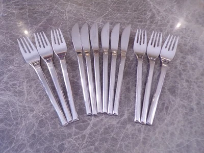 WMF Modell HELSINKI Fischbesteck für 6 Personen 12 Teile in Cromargan TOP ! - Bild 1 von 4