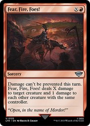 Fear, Fire, Foes! - Foil - The Lord of the Rings: Tales of Middle-earth