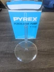 PYREX FLAMEWARE 9 CUP COFFEEPOT CLEAR GLASS STEM PUMP FOR 7759 POT BRAND NEW BOX