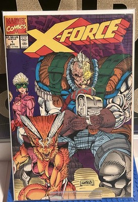 X-Force #1 (Marvel Comics Aug 1991) Direct Edition. 1st Solo Issue Of X-Force