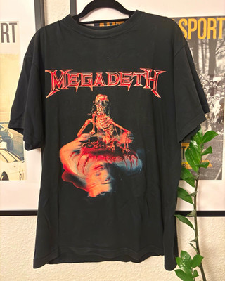 Megadeth   The World Needs a Hero | Global Tour 2001/02 | T-Shirt | L