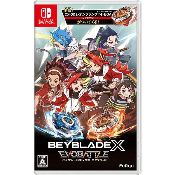 Nintendo Switch BEYBLADE X EVOBATTLE CX-00 T4 - 60A Beyblade X EVOBATTLE Nintendo Switch with CX-00 Leonfang T4-60A