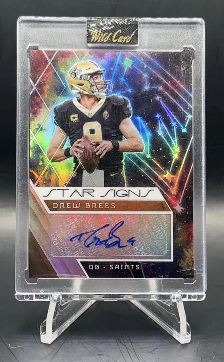 Drew Brees Football New Orleans Saints Sports Autographed Trading
