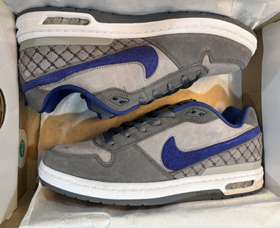 Nike SB Paul Rodriguez Zoom Air Low Skate Shoes Gray US 11M BRAND NEW